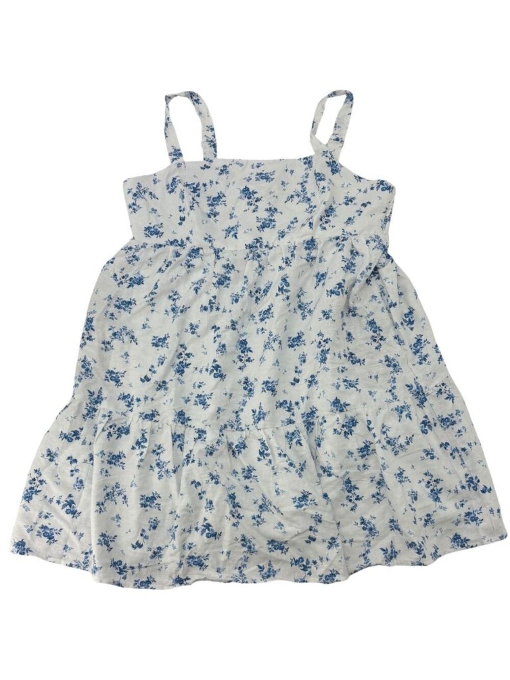 Dalia Women's Baby Doll Dress | Linen | Blue Floral | Various Sizes **NEW